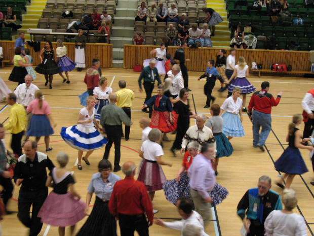 Snacka om många dansare